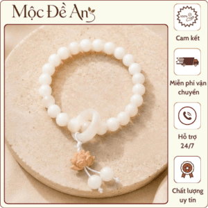 Vòng Bạch Liên Đeo Tay Size 8li