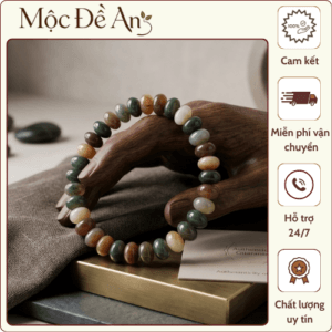 Vòng Tay Hạt Bồ Để Tự Nhiên Elip