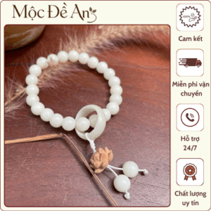 Vòng Bạch Liên Đeo Tay Size 8li