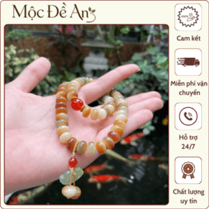 Vòng Phúc Thanh – Charm khánh mã não
