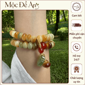 Vòng Phúc Thanh – Charm khánh mã não