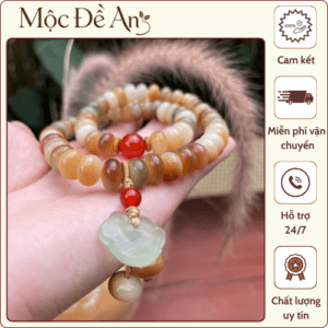 Vòng Phúc Thanh – Charm khánh mã não
